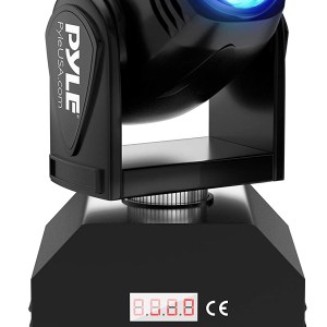 Rotating DJ Party Stage Light - Moving Professional Performance Show or Dance with RGB Color LED Projector Bulb, Flashing Disco