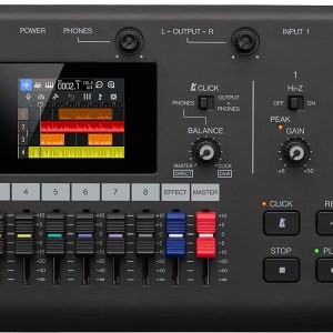 Zoom R12 Multi Track Portable Recorder, with Touchscreen, Onboard Editing, 8 Tracks, 2 Combo Inputs, Effects, Synth, Drum Loops,