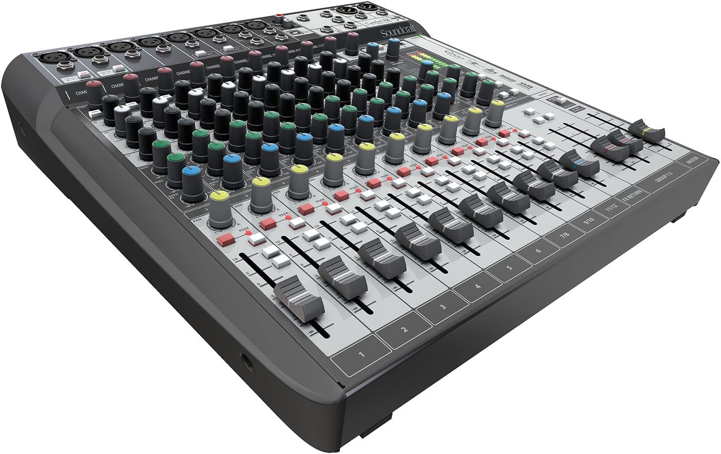 Soundcraft Signature 12MTK Analog 12-Channel Multi-track Mixer with Onboard Lexicon Effects - Image 14