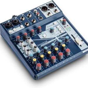 Soundcraft Notepad-12FX Small-format Analog Twelve-Channel Mixing Console with USB I/O and Lexicon Effects (5085985US)