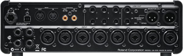 Roland UA-1010 OCTA-CAPTURE 10-input, 10-output Hi-speed USB Audio