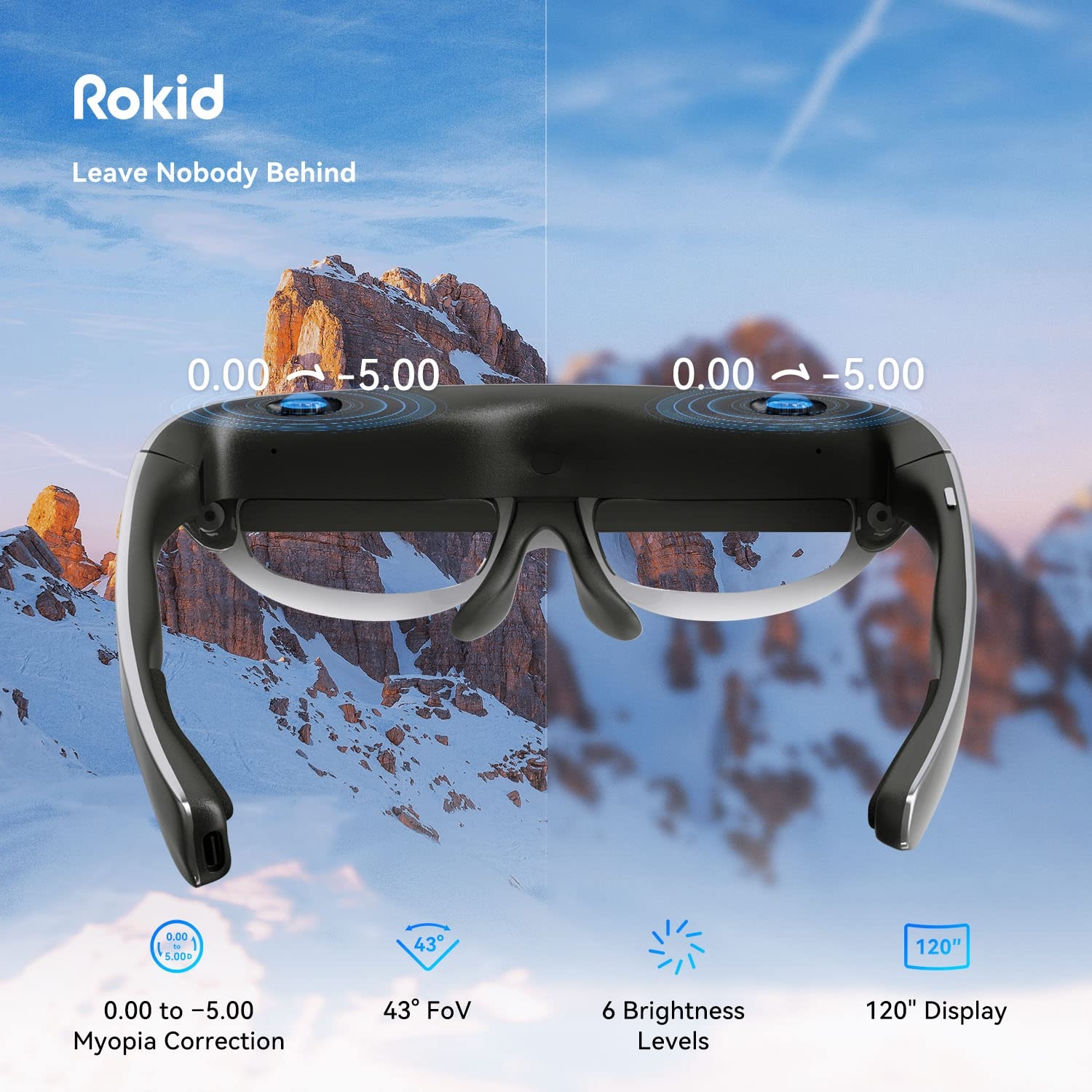 rokid air VRグラス XR Amazon.com: Rokid Air AR Glasses, Lightweight Smart Glasses, 120