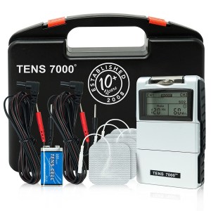 TENS 7000 Digital TENS Unit with Accessories - TENS Unit Muscle Stimulator for Back Pain Relief, General Pain Relief, Neck Pain,