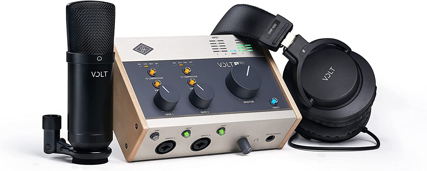 UA Volt 1 USB Audio Interface for recording, podcasting, and streaming with essential audio software, including $400 in UAD - Image 9