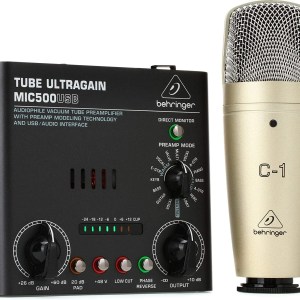 Behringer Voice Studio Recording Bundle
