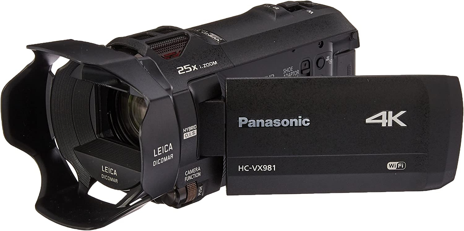 Panasonic 4K Ultra HD Video Camera Camcorder HC-VX981K, 20X Optical Zoom, 1/2.3-Inch BSI Sensor, HDR Capture, Wi-Fi Smartphone - Image 8