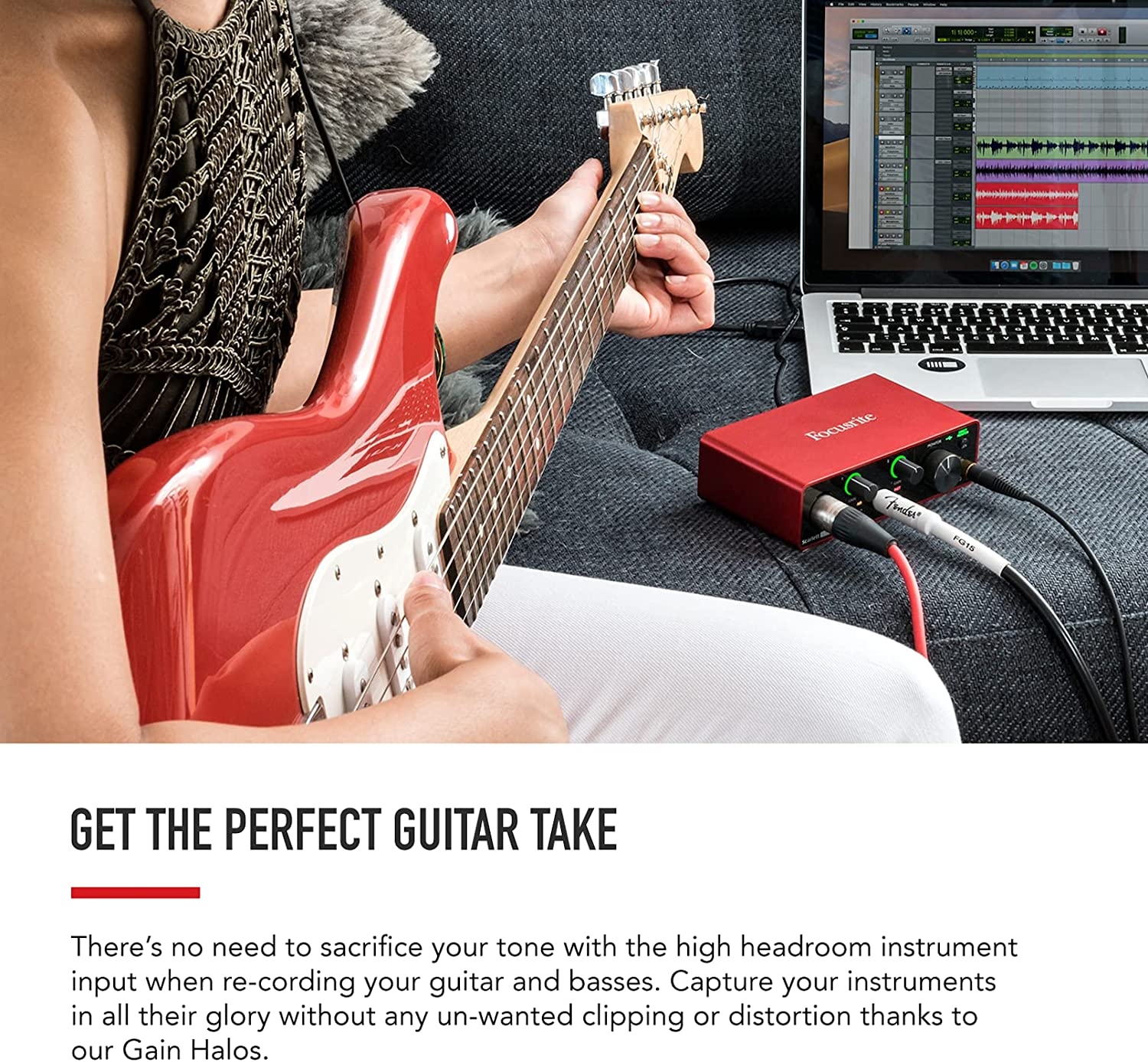 Focusrite Scarlett Solo Studio 3rd Gen USB Audio Interface Bundle for the Guitarist, Vocalist or Producer with Condenser - Image 35