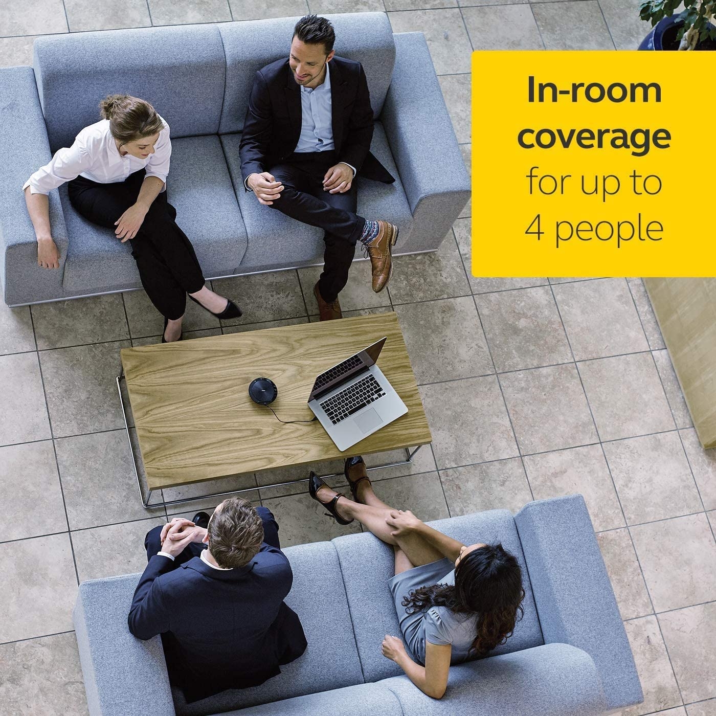 Jabra Speak 510 Wireless Bluetooth Speaker for Softphone and Mobile Phone – Easy Setup, Portable Speaker for Holding Meetings - Image 6
