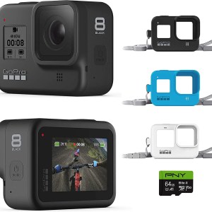 GoPro HERO8 Black E-Commerce Packaging - Waterproof Digital Action Camera with Touch Screen 4K HD Video 12MP Photos Live