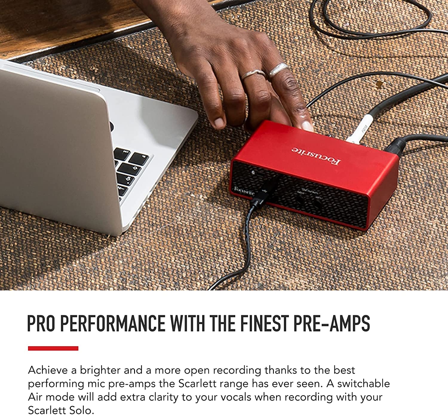Focusrite Scarlett Solo Studio 3rd Gen USB Audio Interface Bundle for the Guitarist, Vocalist or Producer with Condenser - Image 34