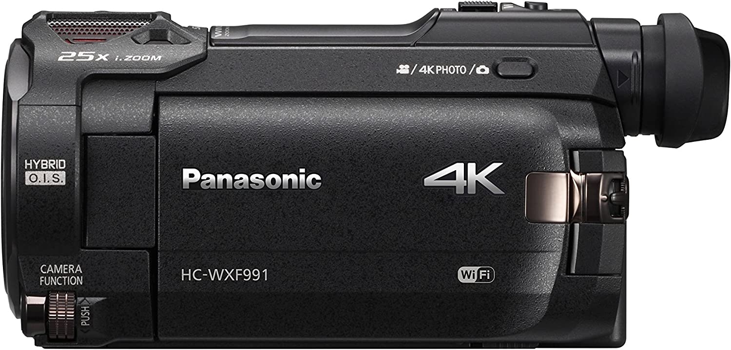 Panasonic 4K Ultra HD Video Camera Camcorder HC-VX981K, 20X Optical Zoom, 1/2.3-Inch BSI Sensor, HDR Capture, Wi-Fi Smartphone - Image 3