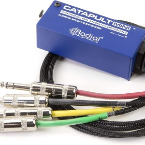 Radial Catapult Mini TRS Cat 5 Audio Snake Module with 1/4 inch TRS Connectors