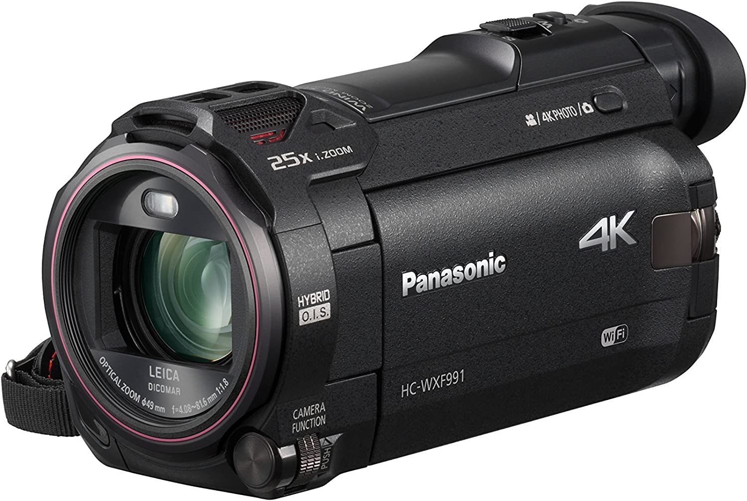 Panasonic 4K Ultra HD Video Camera Camcorder HC-VX981K, 20X Optical Zoom, 1/2.3-Inch BSI Sensor, HDR Capture, Wi-Fi Smartphone - Image 2