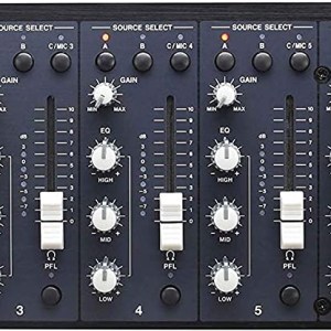 Tascam MZ-223 7-Channel 3-Zone Rackmount Audio Mixer With Voice Priority