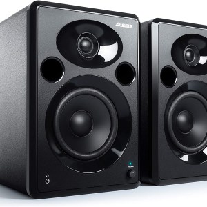 Alesis Elevate 5 MKII | Powered Desktop Studio Speakers for Home Studios/Video-Editing/Gaming and Mobile Devices, Black