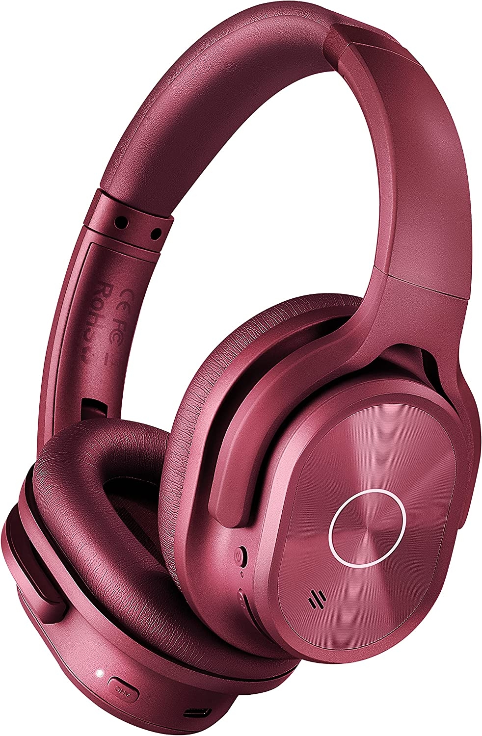 ZIHNIC Active Noise Cancelling Headphones, 40H Playtime Wireless Bluetooth Headset with Deep Bass Hi-Fi Stereo Sound,Comfortable - Image 7