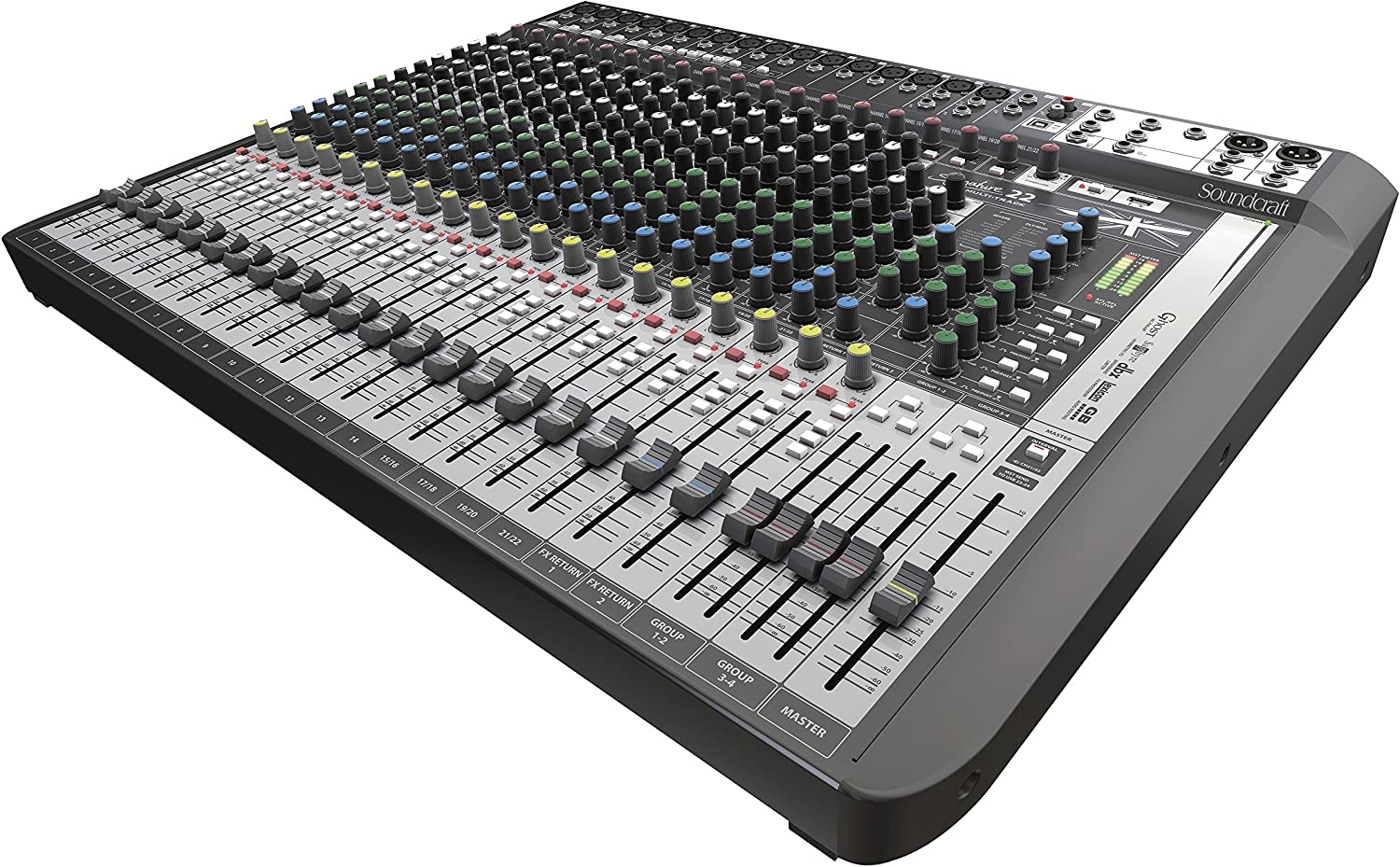 Soundcraft Signature 12MTK Analog 12-Channel Multi-track Mixer with Onboard Lexicon Effects - Image 7