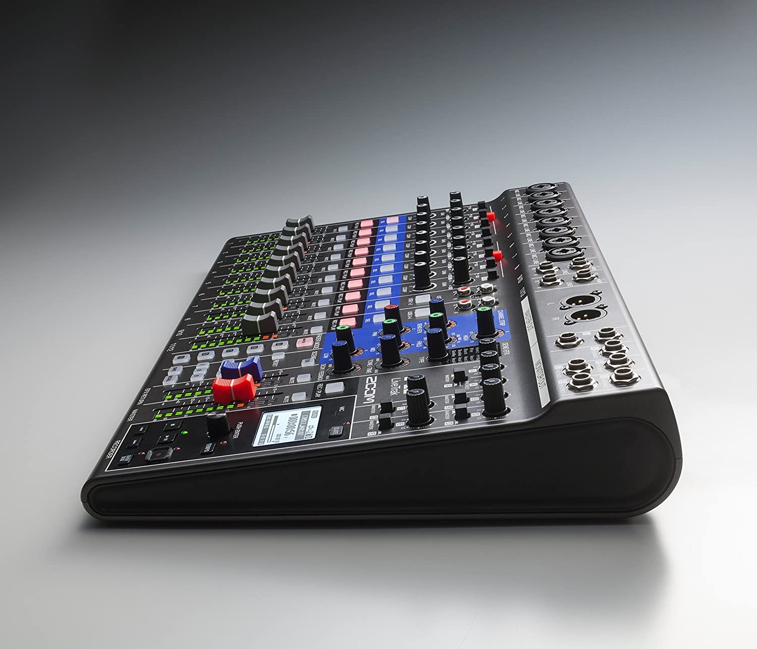 Zoom LiveTrak L-12 Digital Mixer & Multitrack Recorder, for Music, Podcasting, and More, 12-Input/ 14-Channel SD Recorder, - Image 9