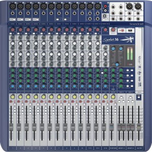 Soundcraft Signature 22MTK Analog 22-channel Multi-track Mixer with Onboard Lexicon Effects