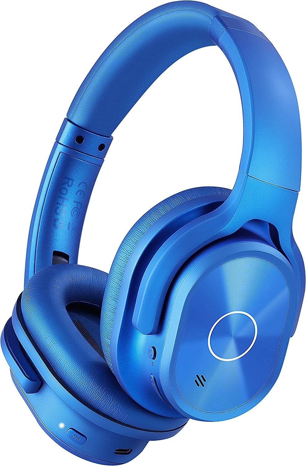 ZIHNIC Active Noise Cancelling Headphones, 40H Playtime Wireless Bluetooth Headset with Deep Bass Hi-Fi Stereo Sound,Comfortable - Image 13