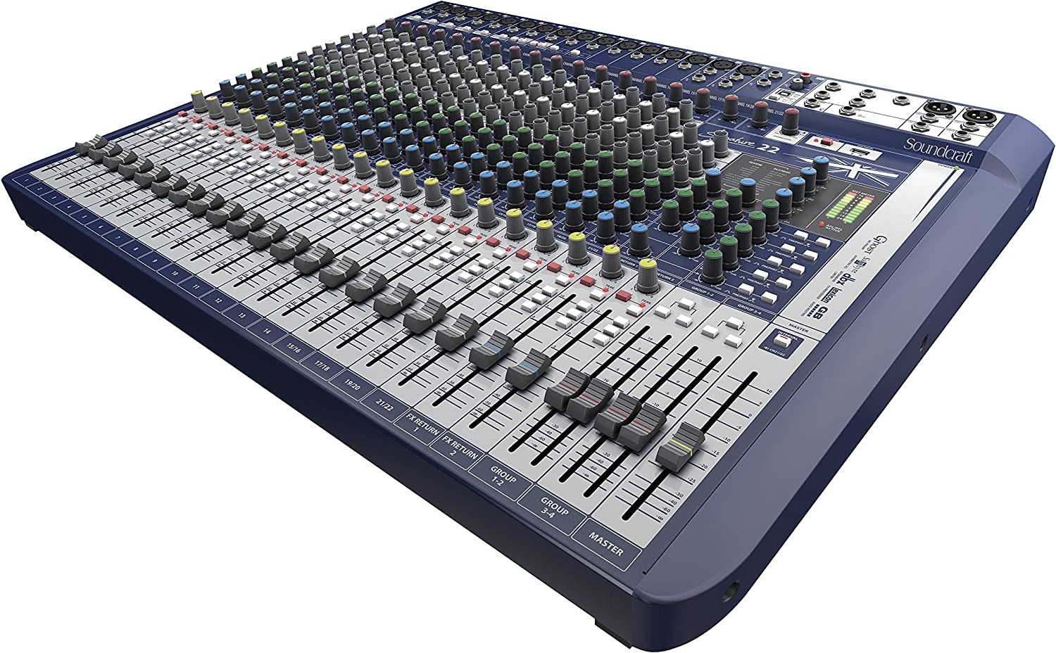 Soundcraft Signature 12MTK Analog 12-Channel Multi-track Mixer with Onboard Lexicon Effects - Image 10