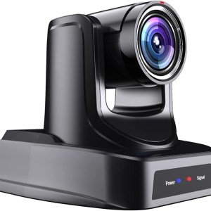 SMTAV PTZ Camera with 3G-SDI,HDMI and IP Streaming Outputs,30X + 8X Zoom,Video Conference Live Streaming Camera for