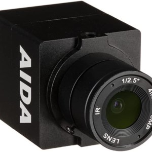AIDA HD-100A Compact Full HD HDMI POV Camera with TRS Stereo Audio Input, Multi HD Format