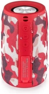 Bluetooth Speakers,MusiBaby Speaker,Outdoor, Portable,Waterproof,Wireless Speaker,Dual Pairing, Bluetooth 5.0,Loud