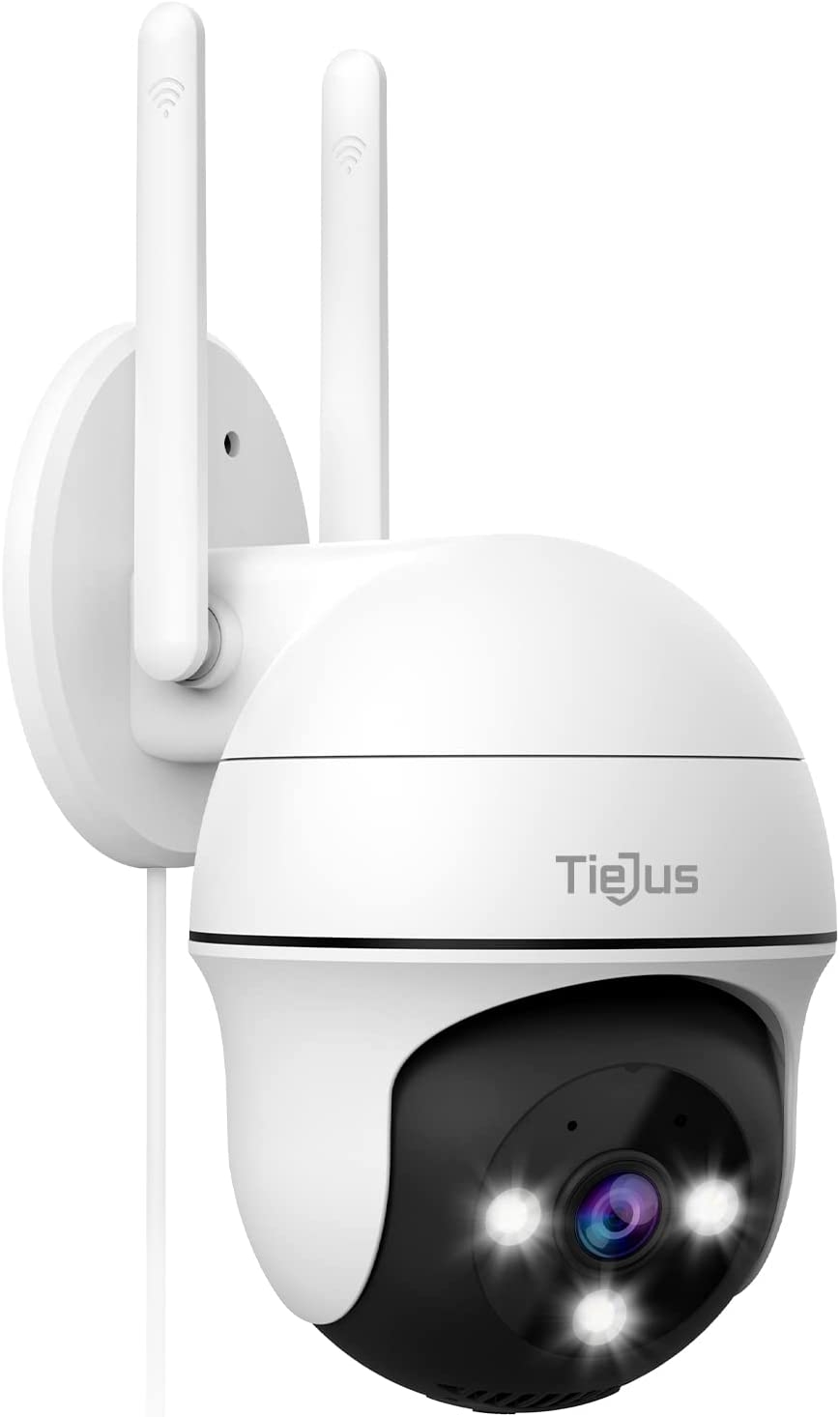 TIEJUS Security Camera Outdoor, 2K Outdoor Security Cameras with 360° PTZ, 2.4G WiFi Wired Home Surveillance Camera, 24/7, 3MP - Image 10