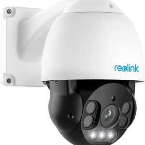 REOLINK 4K PTZ Outdoor Camera, PoE IP Home Security Surveillance, 5X Optical Zoom Auto Tracking, 3pcs Spotlights Color Night