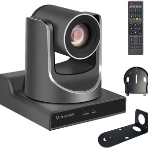 Meeasier NDI Camera 4K PTZ Camera,20X Optical Zoom PTZ Camera,4KP60 UHD Live Streaming NDI PTZ Camera SDI/HDMI/USB/NDI IP