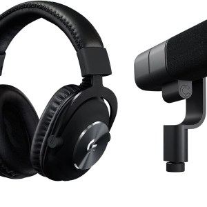 Logitech Blue Sona Active Dynamic XLR Broadcast Microphone for Streaming and Content Creation, ClearAmp Preamp, Dual-Diaphragm