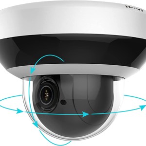 Anpviz 4.0MP(2560x1440) POE IP PTZ Dome Camera Compatible with Hikvision ,4X Optical, 16X Digital Zoom, H.265+ Outdoor Security