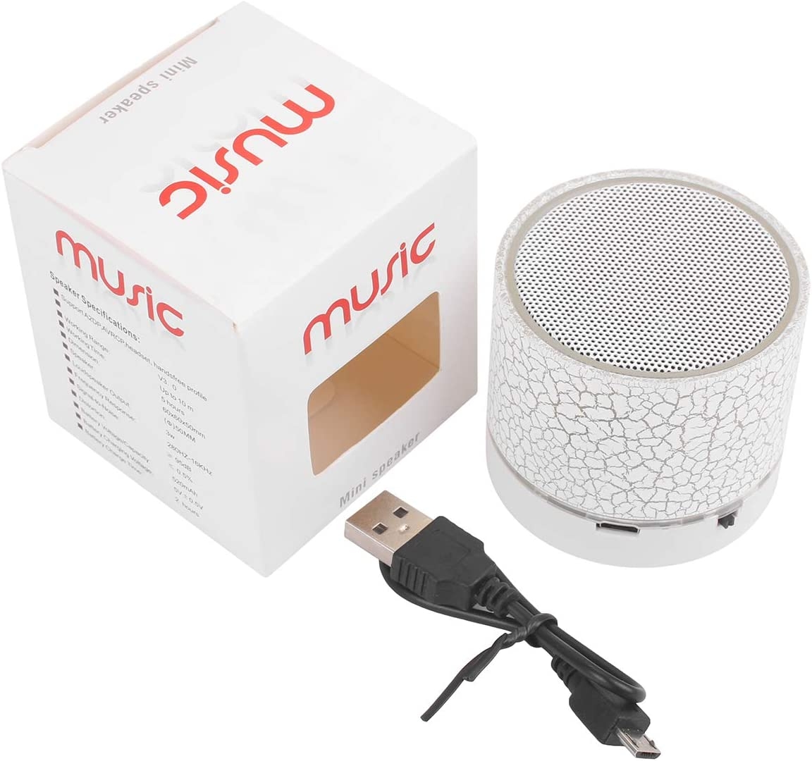 Portable Wireless Mini Bluetooth Speaker,AICase Super Bass Stereo Rechargeable Speaker with LED Lights - Image 14