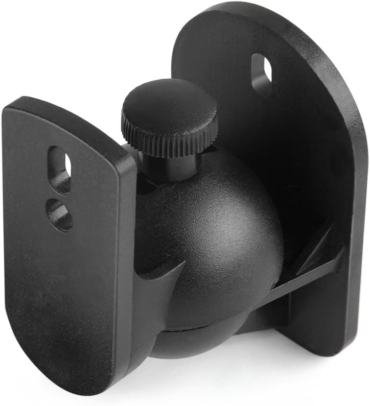 TNP Universal Satellite Speaker Wall Mount Bracket Ceiling Mount Clamp with Adjustable Swivel and Tilt Angle Rotation For Home - Image 5