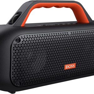 Bluetooth Speaker, DOSS Extreme Boom Outdoor Speaker with IPX6 Waterproof, 60W Mighty Sound, Deep Bass, 30H Playtime,10400mAh