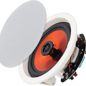 STUDIOFINIX 6.5 Inch 150 Watts 2-Way in Ceiling Speakers, Flush Mount Ceiling & in-Wall Speakers, for Home, Kitchen, Living