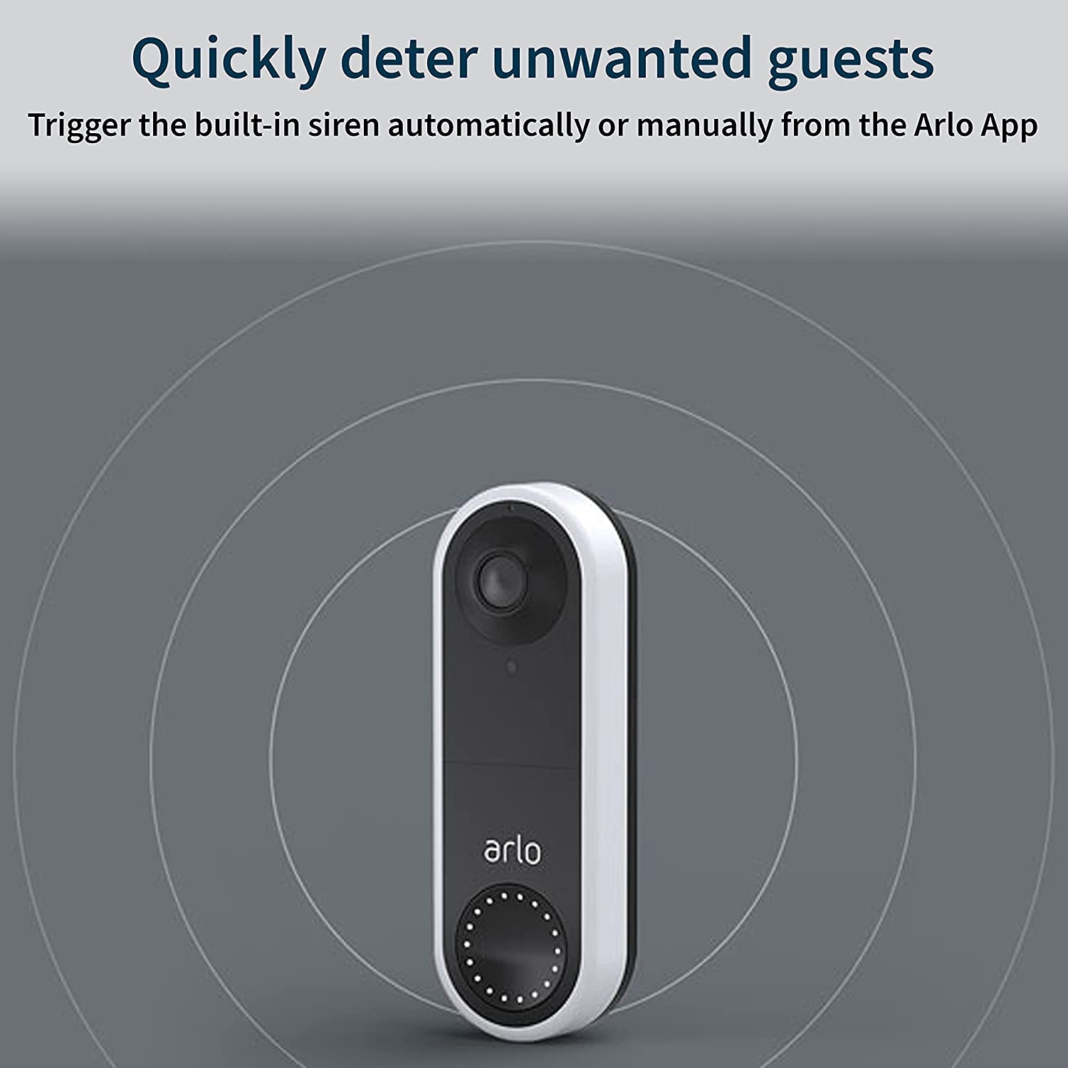 Arlo Essential Wired Video Doorbell - HD Video, 180° View, Night Vision, 2 Way Audio, DIY Installation (wiring required), - Image 7