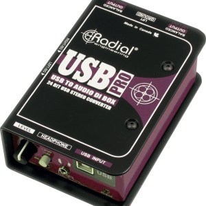Radial Engineering USB-Pro Stereo USB Laptop DI