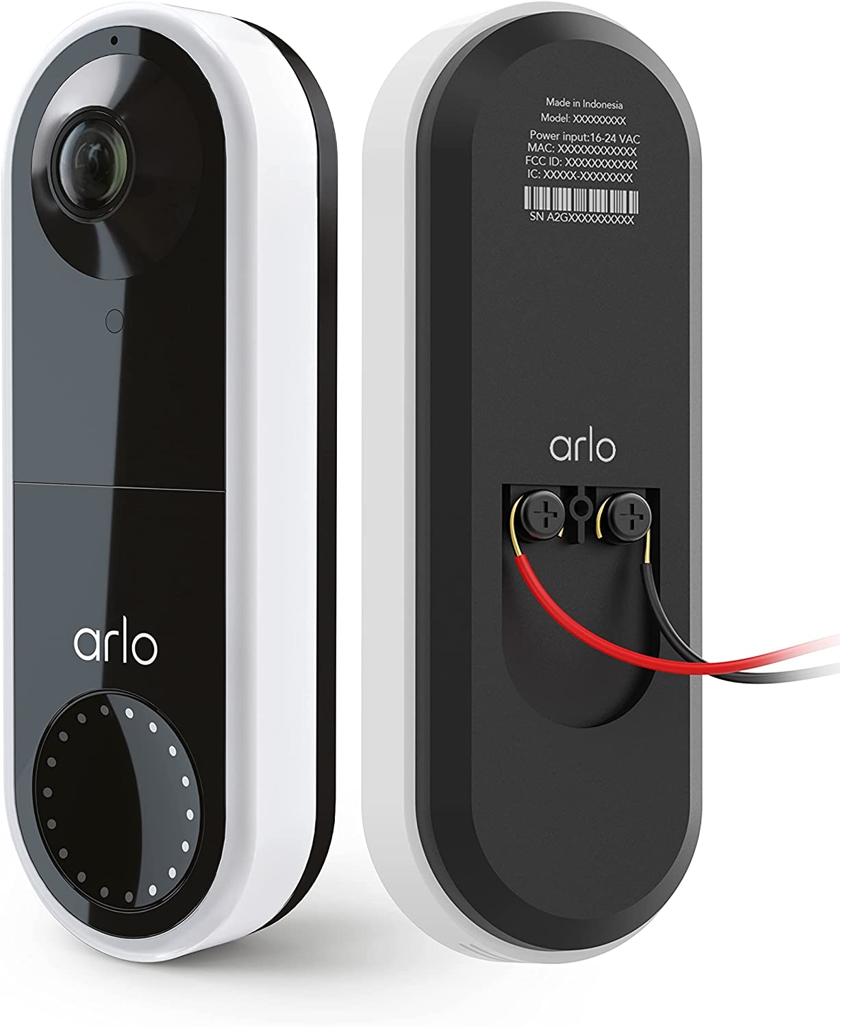 Arlo Essential Wired Video Doorbell - HD Video, 180° View, Night Vision, 2 Way Audio, DIY Installation (wiring required), - Image 11