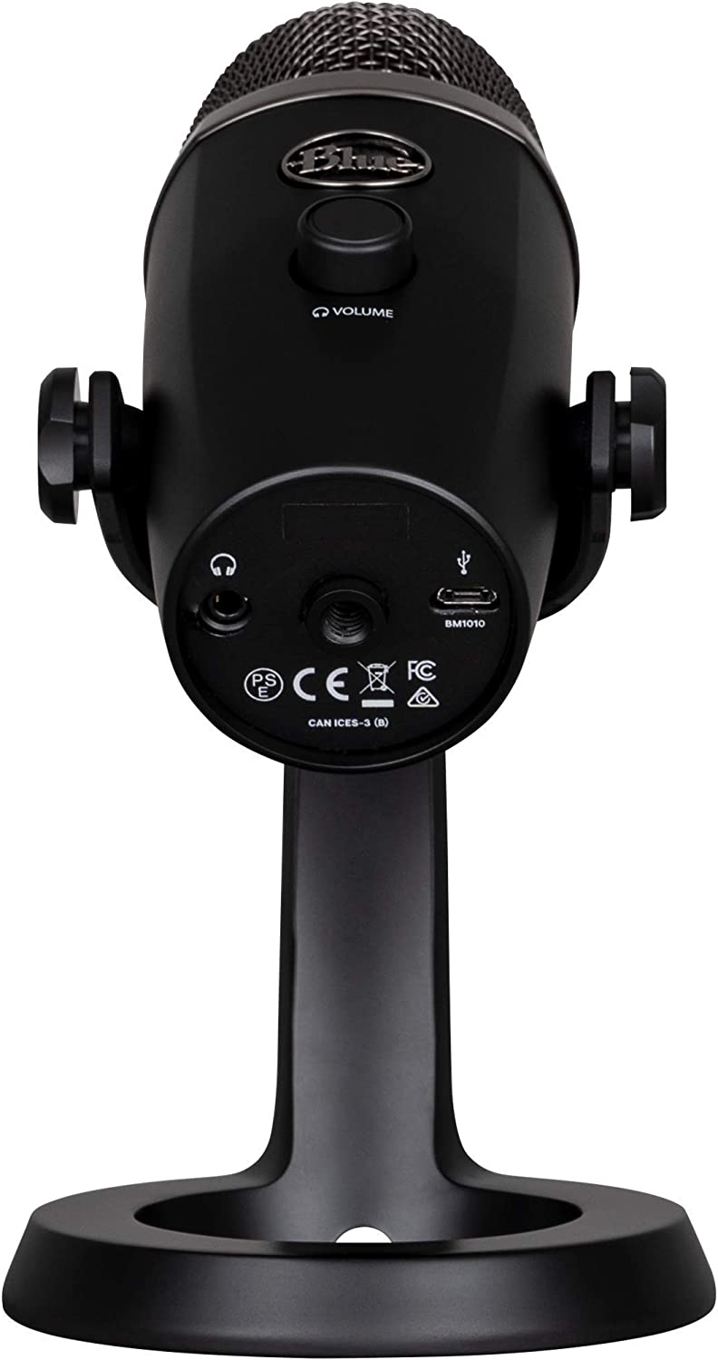 Blue Yeti Nano Premium USB Mic for Recording and Streaming - Blackout (Renewed) - Image 6