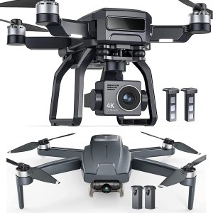Bwine F7GB2 Drone with Camera for Adults 4K with 3-Axis Gimbal+ F7MINI Drone 5GH FPV RC Quadcopter with Brushless Motor