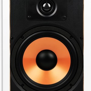 Micca M-8C 8 Inch 2-Way in-Ceiling Round Speaker for Whole House Audio, Home Theater, Indoor or Covered Outdoor Areas, 8"