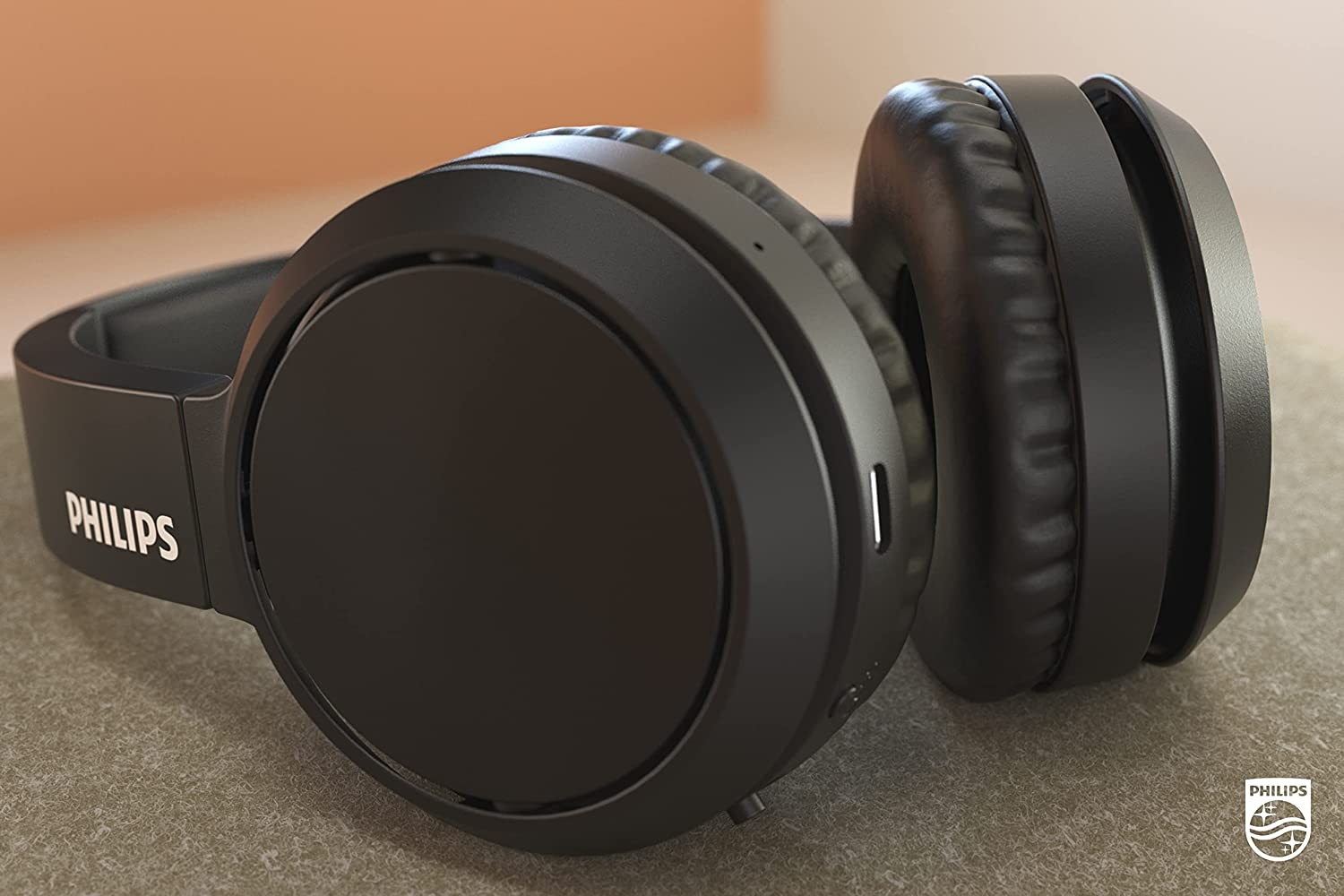 Philips H4205 On-Ear Wireless Headphones with 32mm Drivers and BASS Boost on-Demand, Blue - Image 6