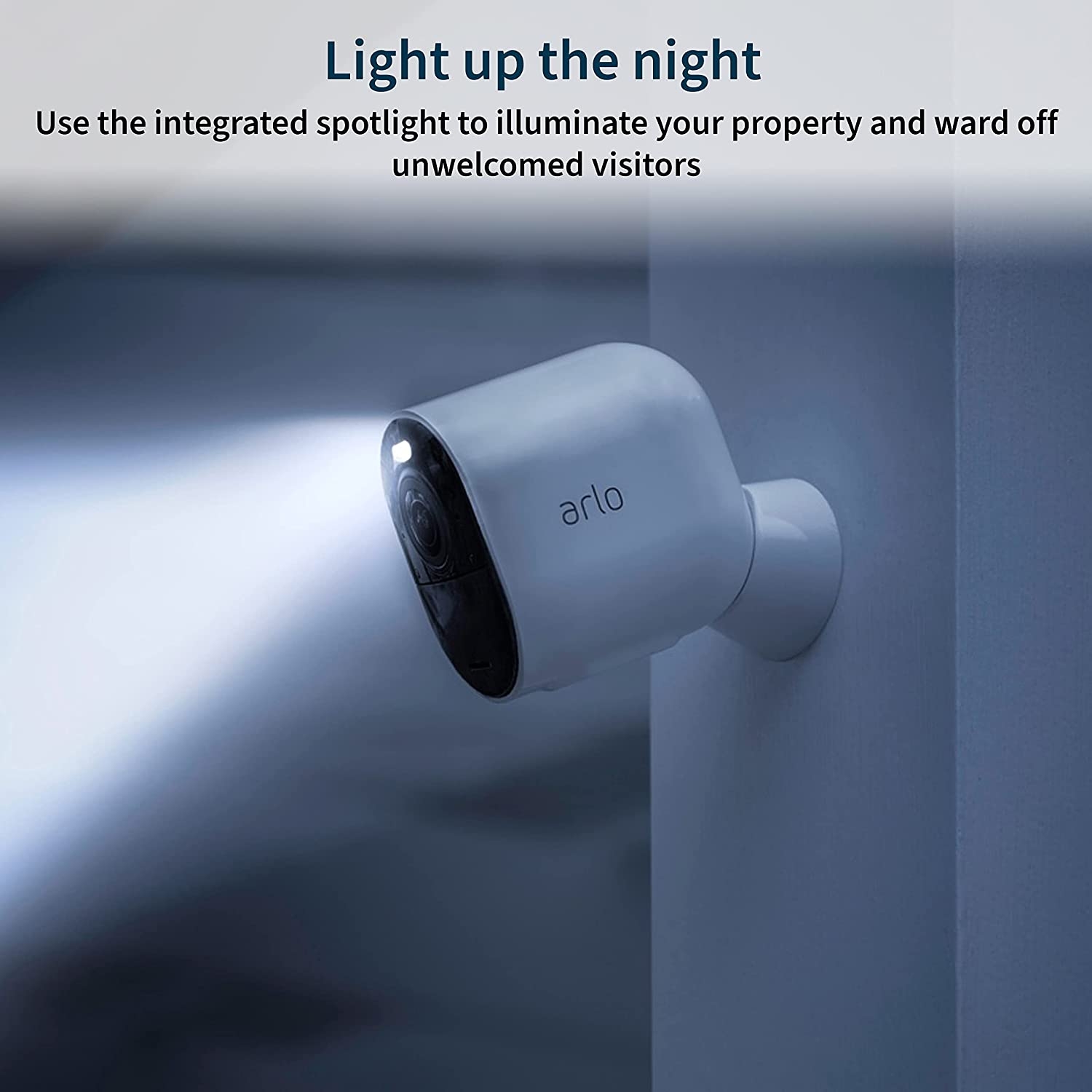 Arlo Ultra 2 Spotlight Camera - 2 Camera Security System - Wireless, 4K Video & HDR, Color Night Vision, 2 Way Audio, Wire-Free, - Image 5