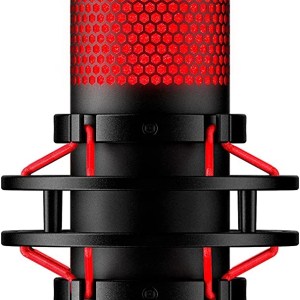 HyperX SoloCast – USB Condenser Gaming Microphone, for PC, PS4, PS5 and Mac, Tap-to-Mute Sensor, Cardioid Polar Pattern, great
