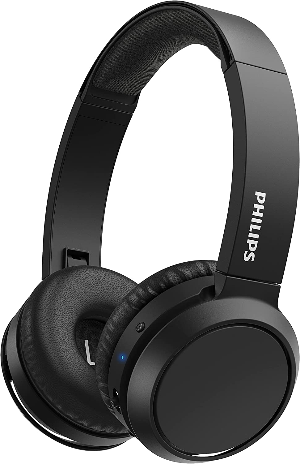 Philips H4205 On-Ear Wireless Headphones with 32mm Drivers and BASS Boost on-Demand, Blue
