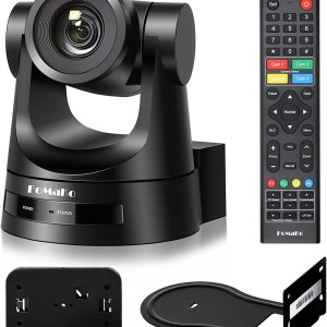 FoMaKo PTZ Camera HDMI 30x Optical Zoom 3G-SDI IP Live Streaming Camera, PoE Supports, HDMI PTZ Camera for Church Worship