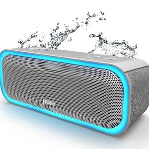 DOSS Bluetooth Speaker, SoundBox Pro Portable Wireless Speaker with 20W Stereo Sound, Active Extra Bass, IPX5 Waterproof,