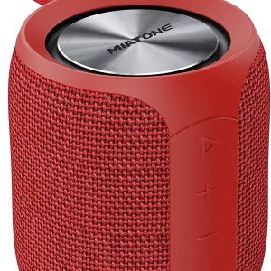 MIATONE Portable Bluetooth Speaker, Wireless IP67 Waterproof Speaker with Subwoofer, 16W Louder Volume, Longer Playtime,